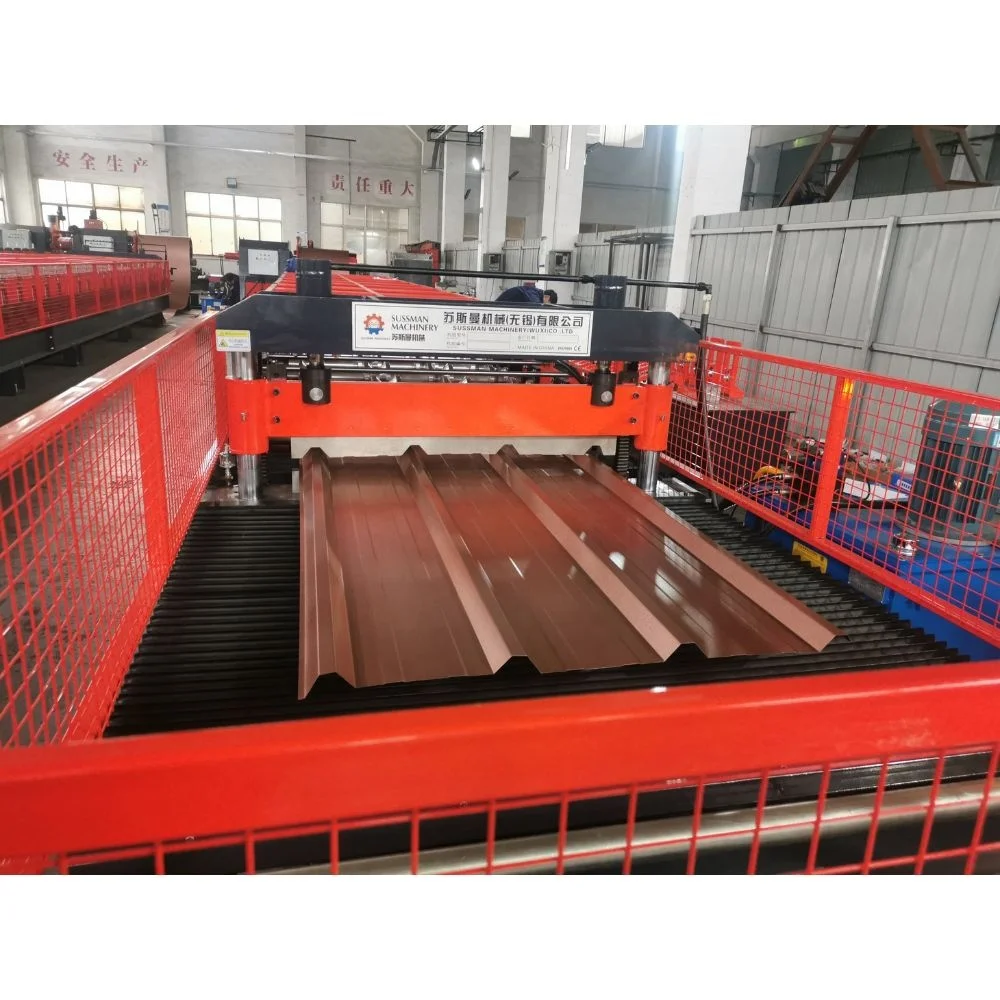 USA Popular 30 Meters/Minute PBR PBU R Panel AG Panel Trapezoidal Roof Sheet Roll Forming Machine Tile Making Machine