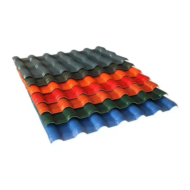 China factory PPGI corrugated steel custom color steel tiles manufacturer for color coated roof metal sheets