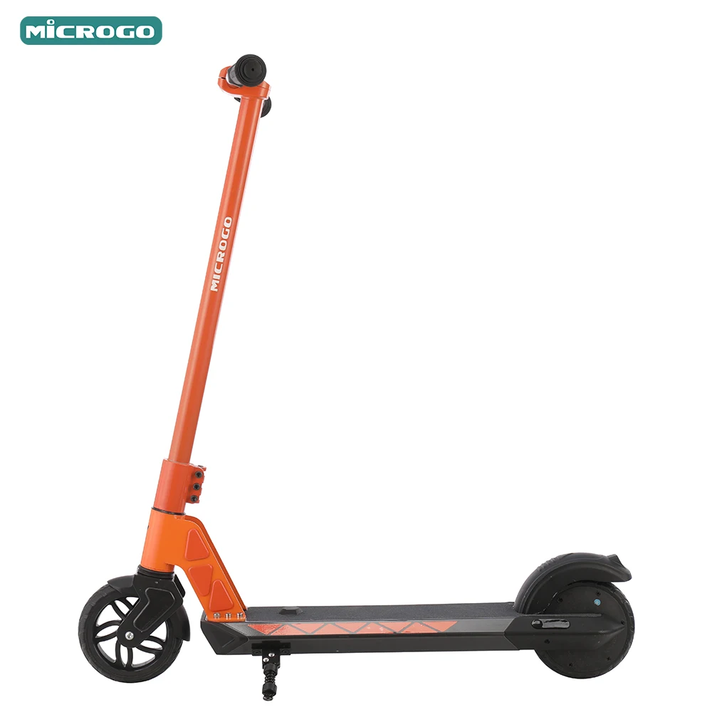 EU Warehouse Elektro Scooter Foldable 6 inch 2 Wheels Electric Scooter 100w Motor Power 21.6v 2Ah Kick-Starting Kids E Scooter