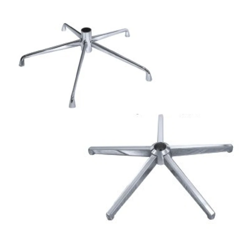 Office Chair Parts Swivel Metal Parts Recliner Five Leg Office Chair Leg Base VT-C002