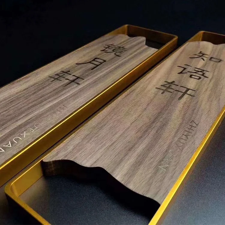 Christmas Decorations Outdoor Indoor Directional Doorplate Coated Sign Plate Toilet Acrylic Room Signage