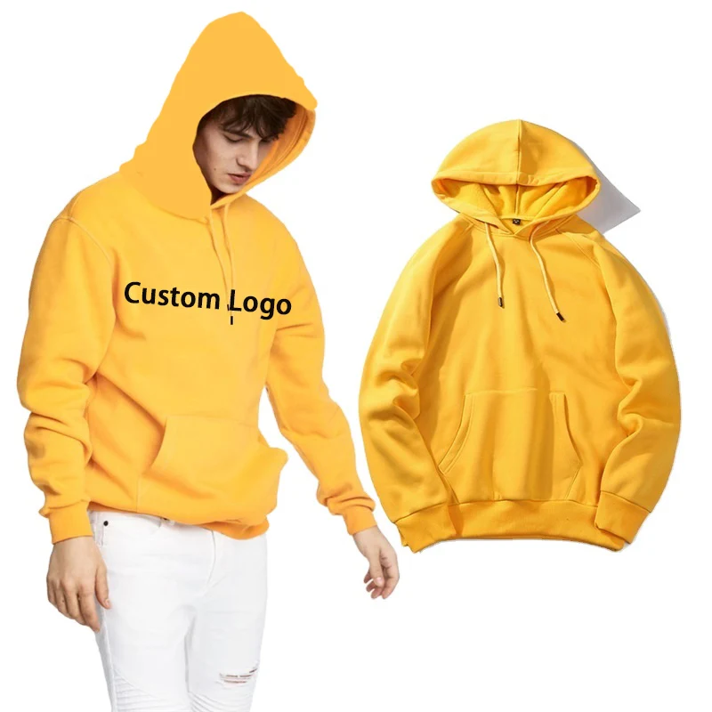 Cut and sew clothing manufacturing company Wholesale 100% Cotton Pullover Heavyweight Cotton 400gsm Hoodies