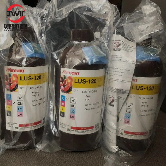 Original mimaki LUS 120  UV curable ink for mimaki jfx200-2513 UV flatbed printer