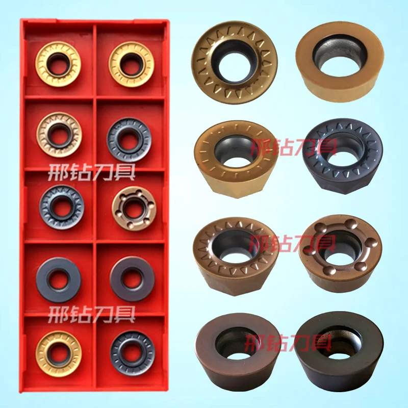 carbide milling inserts RPMT RPMW RDMT RDMW 1003MO 08T2MO 10T3MO RPMT 1204MO 1606MO cnc round face milling cutter inserts