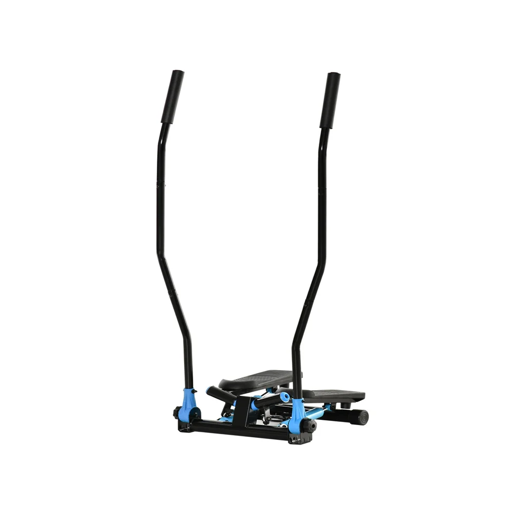 Stair Stepper Cardio Home Gym Fitness Machine w/ Height Adjustable Bars