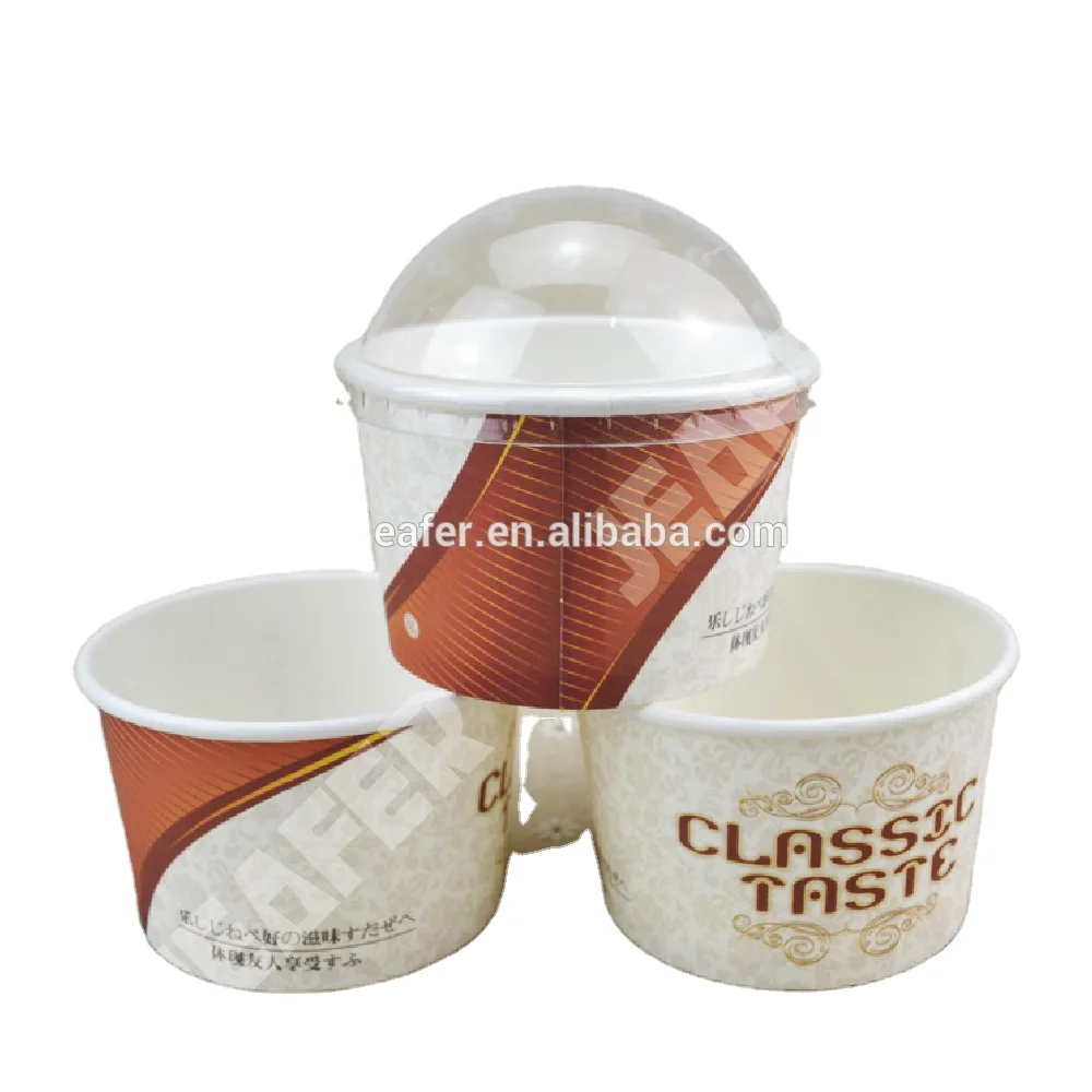 frozen yogurt and right price disposable 12 oz  ice cream cup