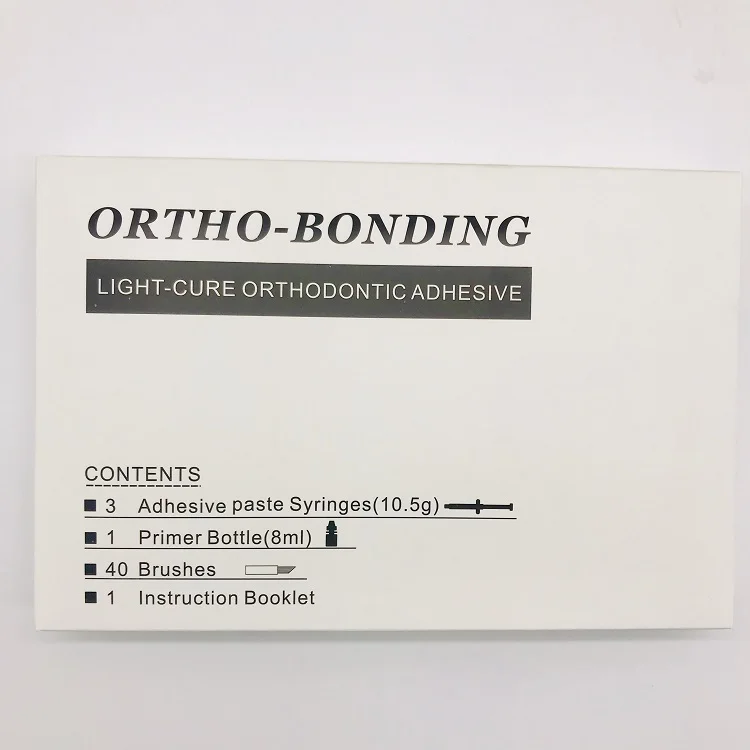Factory Good Quality Bracket Paste Orthodontic Bonding Dental Self Curing Composite Adhesive with CE