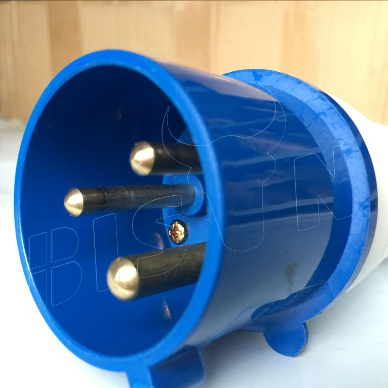 BISON Spare Parts Industrial Plug Black