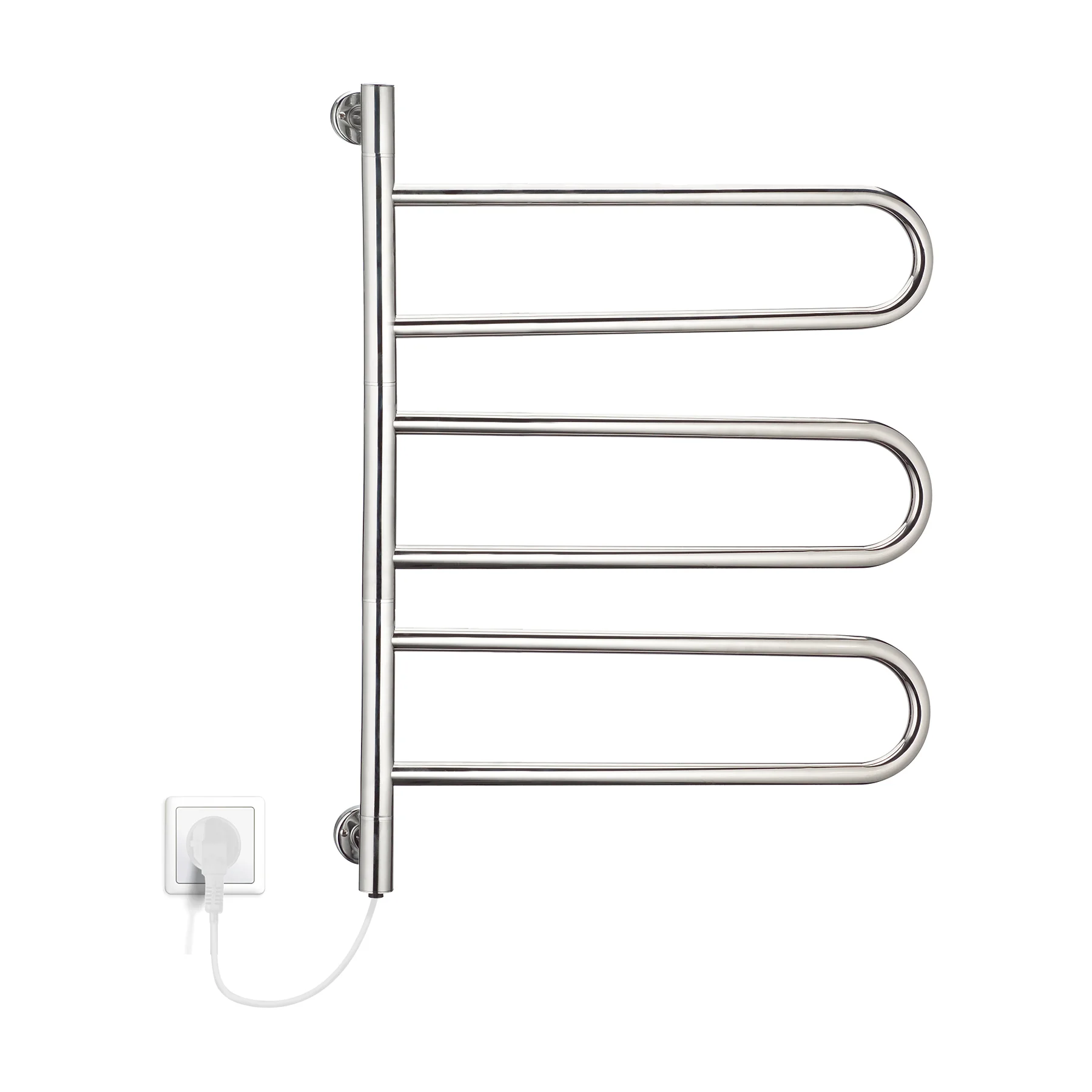Wall Mount Stainless Steel 304 Heated Towel Rails for Bathroom