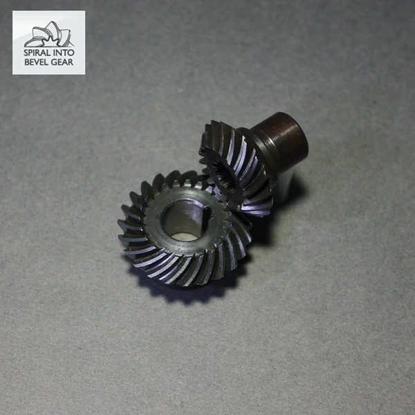 spiral bevel gear crown and pinion gear