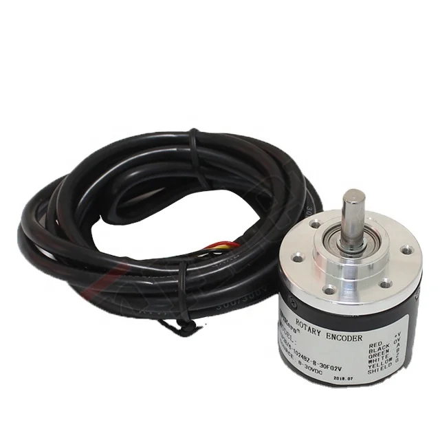 incremental rotary encoder shaft size 6mm external diameter 38mm THP38/6 encoder