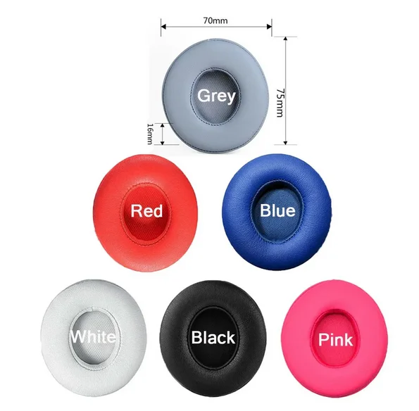 Wholesale Replacement Ear Pads for Beats Solo 2.0 3.0 Wireless Ear Cushions for Beats Solo 2 3 Earpads Wireless Headset Earpads