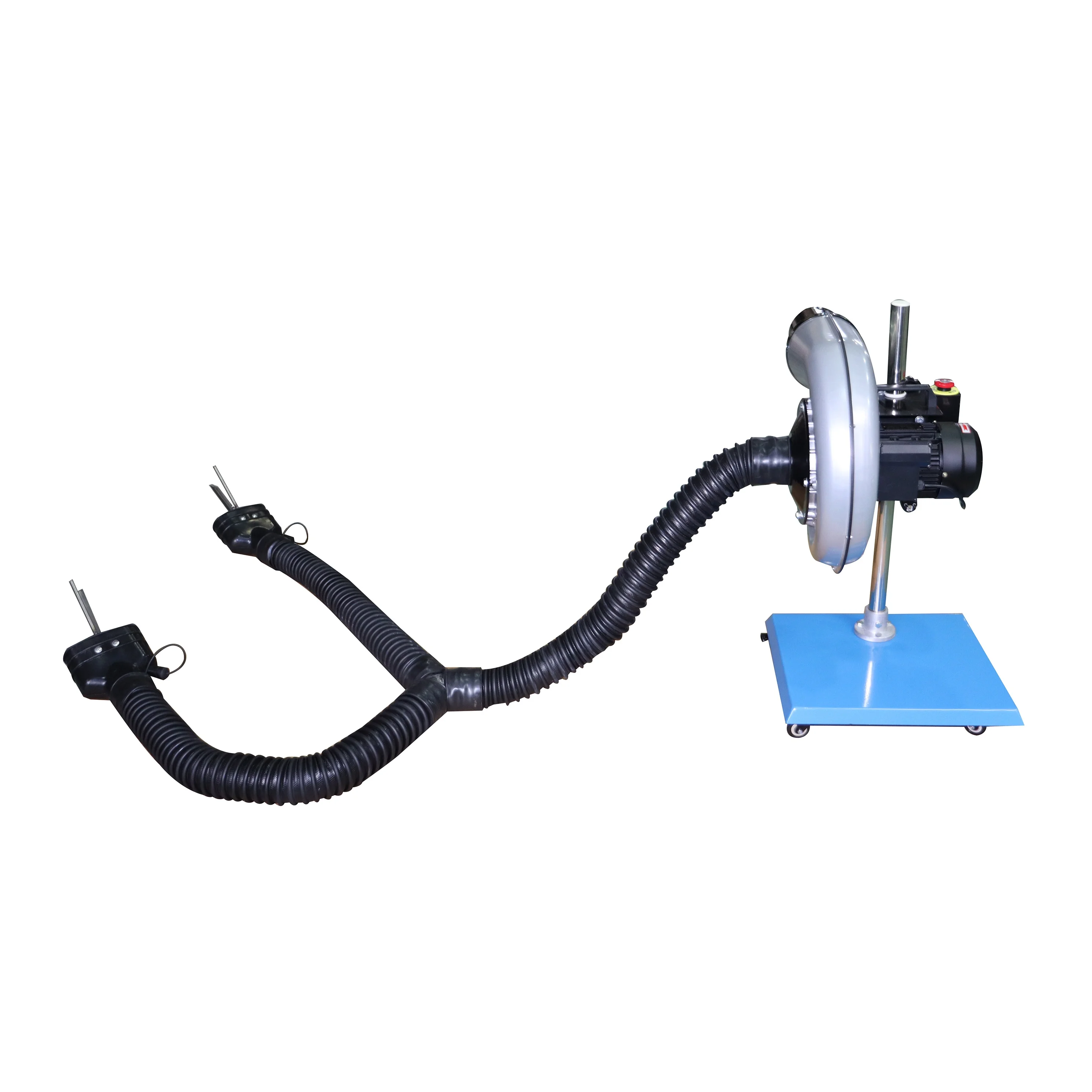 Dual Exhaust Vehicle Equipment Mobile Gas Extraction System Hot Sale Made in China