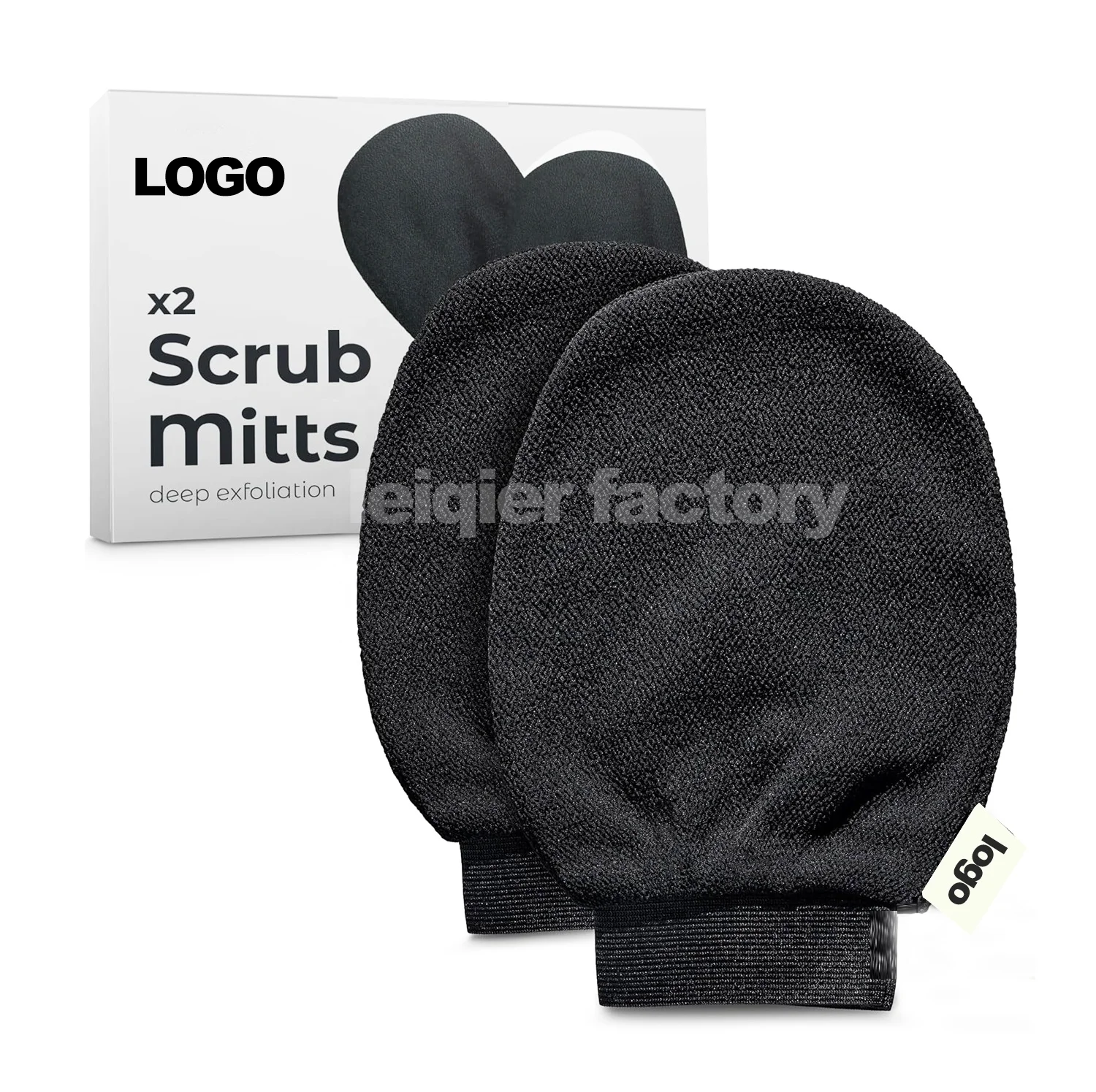 100% отшелушивающие перчатки с логотипом