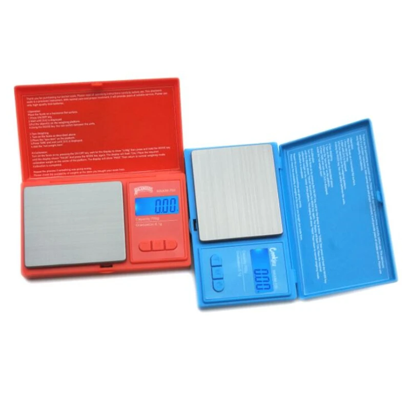 Small size 500g 700g weight scale electronic pocket backwoods digital scale with lcd screen