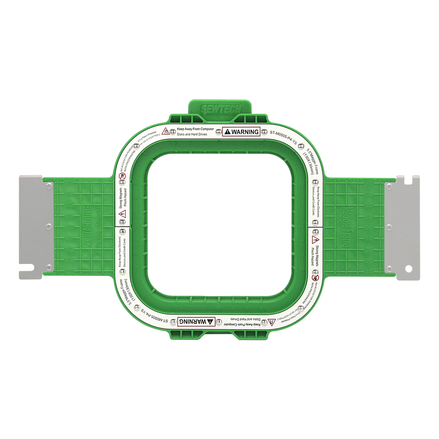 5.5 Magnetic Embroidery Frame Mighty Hoop for Tajima  Ricoma  SWF Barudan Melco China Industrial Embroidery Machines