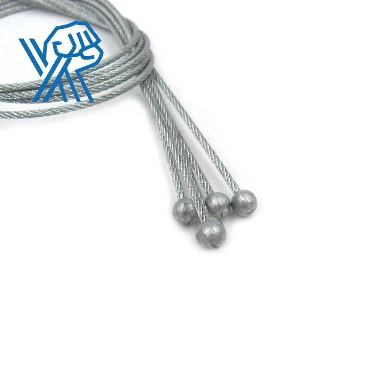 Manufacture supply steel wire cable lift suspension assembly safety lanyard with loops