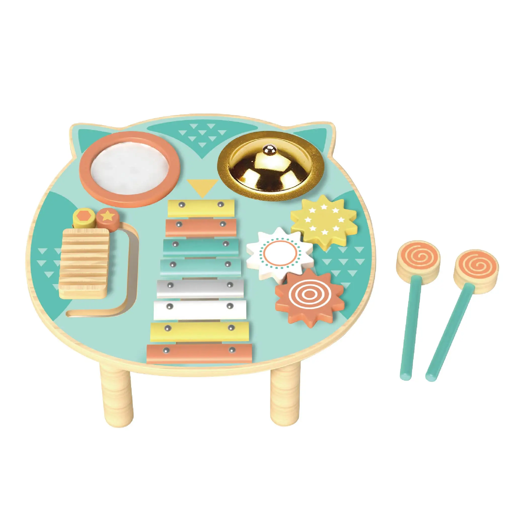 wholesale wooden music instruments set educational toy musical instruments