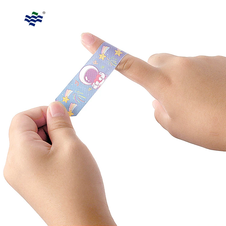 Kids Spot Animal Cute Pu Elastic Band-Aid Wound Plaster Bandages Band Aid Plaster