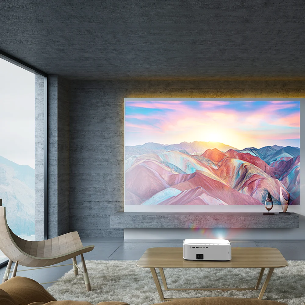 High End Interactive Video 4k Pocket Home Theater 1080P Display Manufacturers LCD Projector