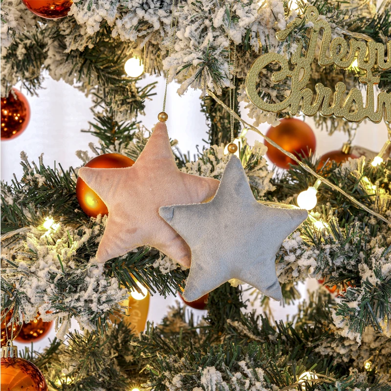 Wholesale Custom Gift Bags Felt Ornaments Cookies Toys Santa Christmas Tree Decoration
