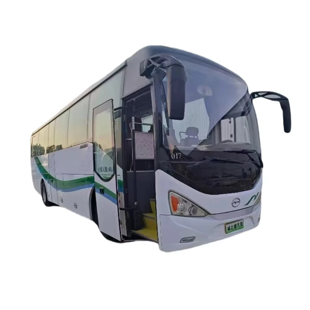 Умные международные 10 м пассажирские большие автобусы Wuzhoulong электрические городские 48 мест подержанные автоматические для продажи