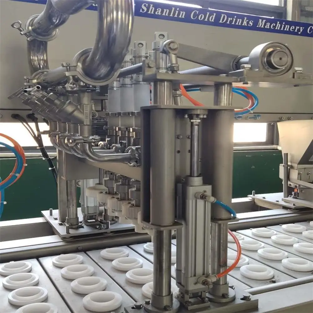 Automatic  customizable ice cream cup filling packaging machine