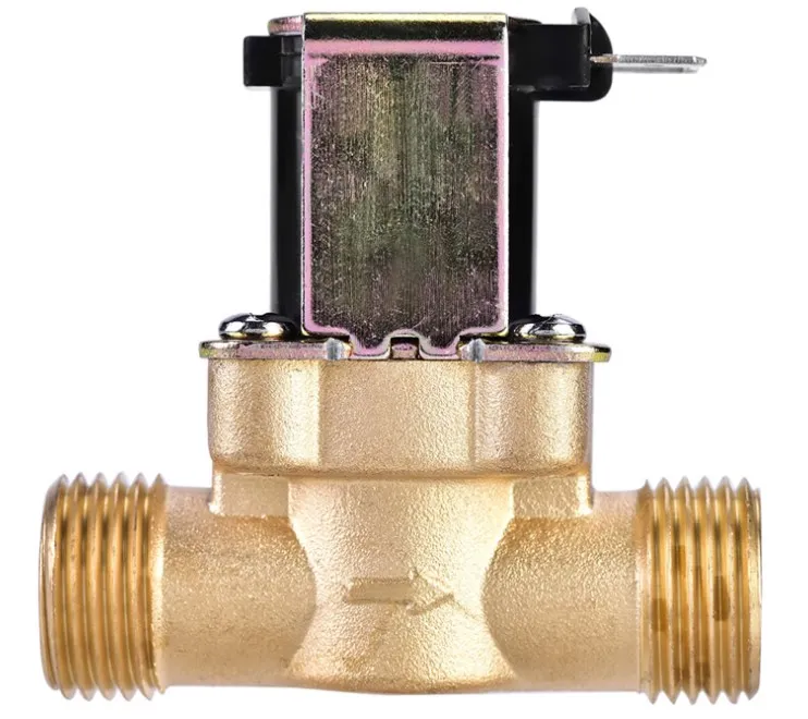 DC 24V AC220V Electric Solenoid Magnetic Valve 3/4inch 1/2inch Brass Valves Ball General Water Control Gas Normally Closed