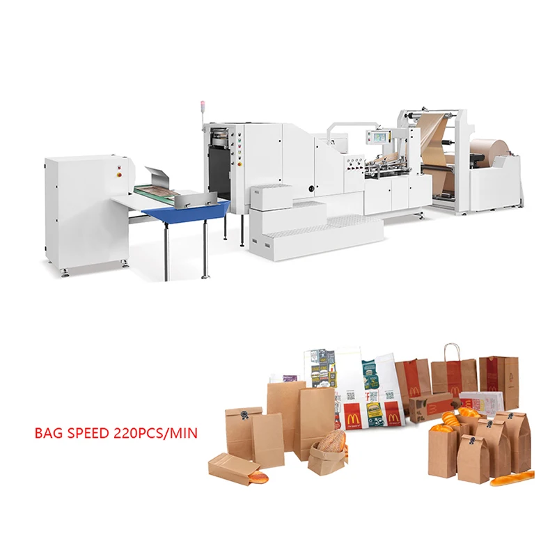 30-220pcs/min paper bag handle machine brown paper bag machine equipment for the production of paper bags