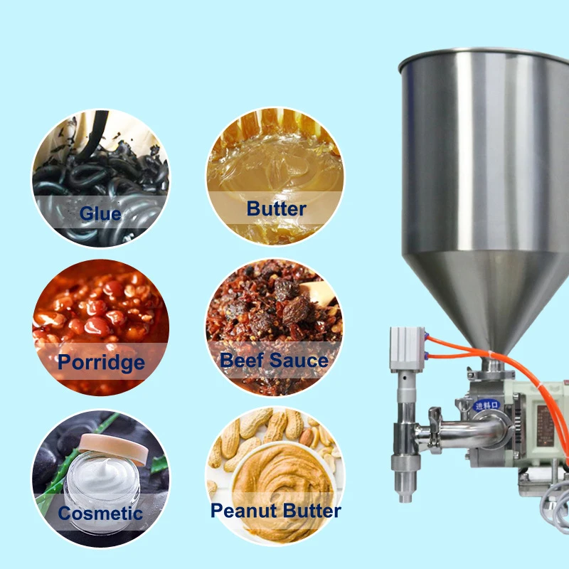Whipped Cream Ketchup Bottle Chili Sauce Shampoo Jam Servo Filling Machinery automatic filling machine