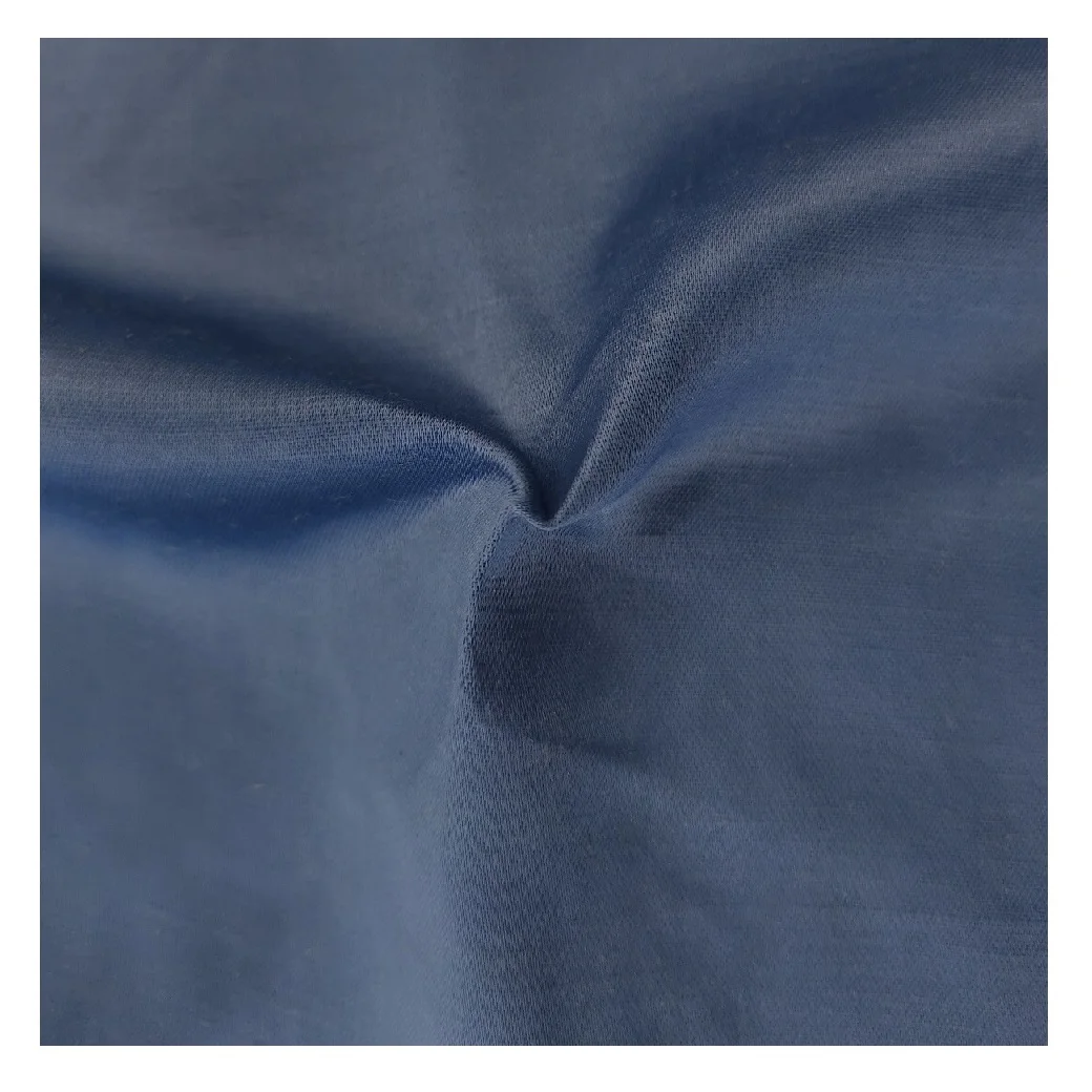 Coated 58%Hemp 42%ACE Fabric Eco Friendly soft silky for garment and home textile hemp clothing fabric