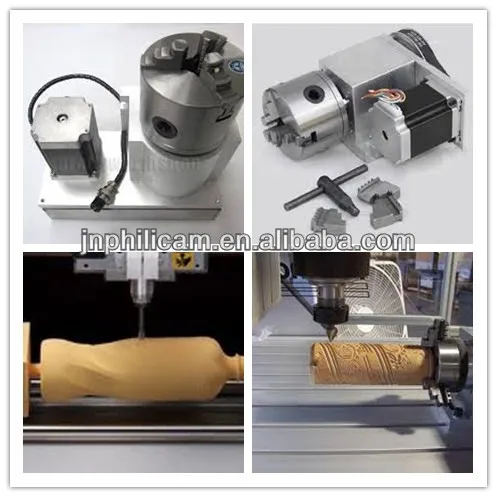 T-slot table and rotary  wood carving 3D 1325 cnc router