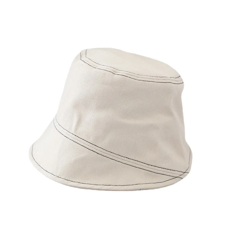 
Hot sale white cotton bucket hat cool Fisherman hat made in China 