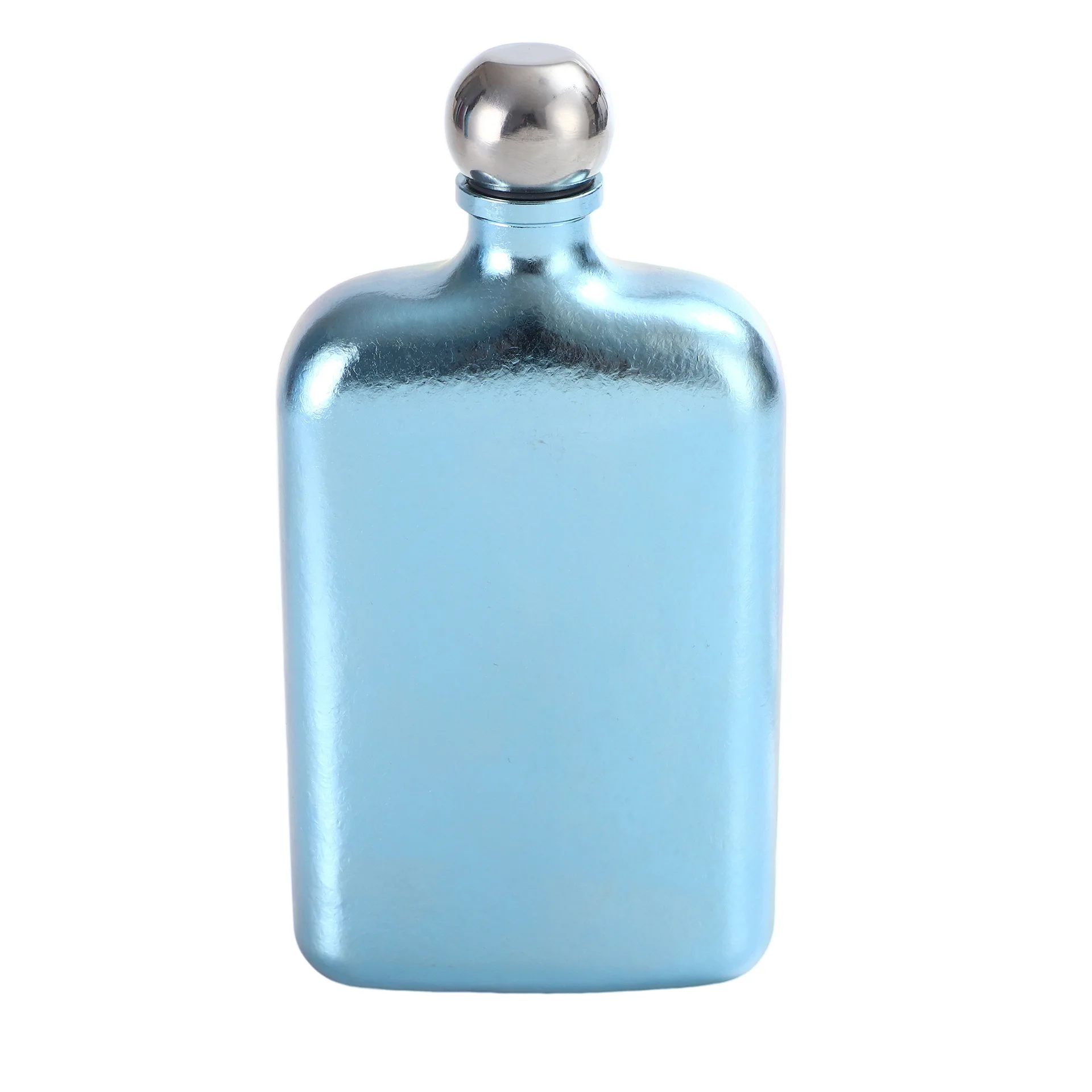 Custom 7oz Alcohol Flask Male Whisky Wine Pot Bottle Portable Pocket Box Set Outdoor Pure Titanium Flasks