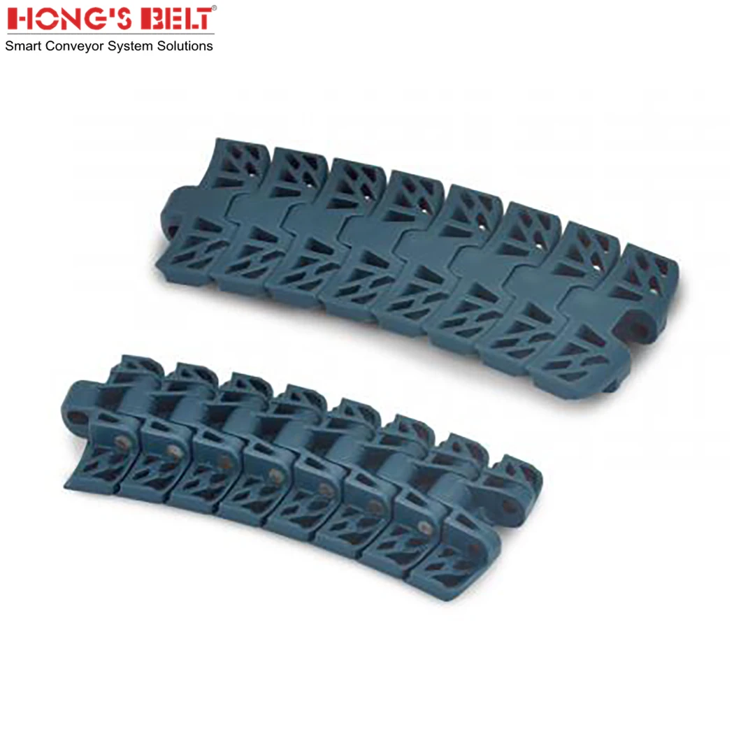 Hongsbelt HS-1050-K330 Plastic Antistatic Conveyor Chain Table Top Curve Conveyor Chain