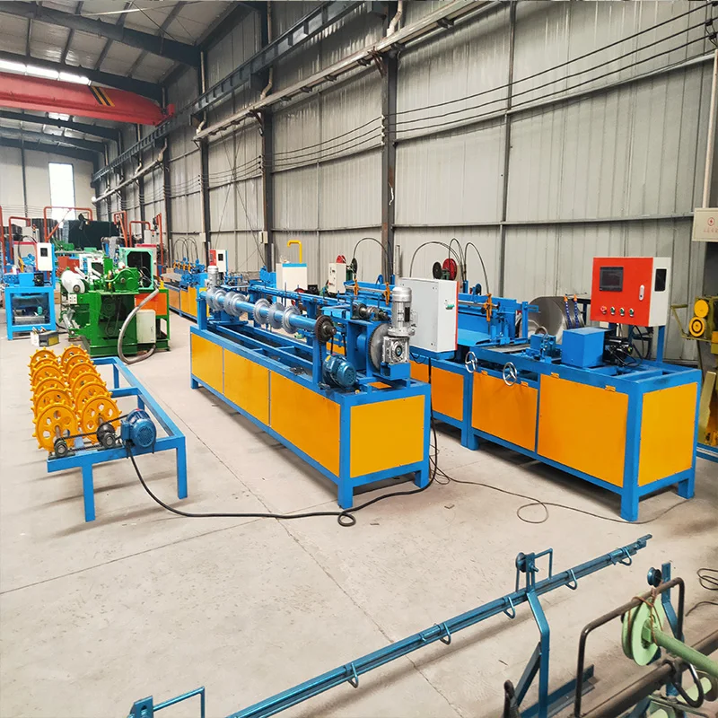 China Factory Fully Automatic And Semi Automatic Chain Link Fence Making Machine With Certificate