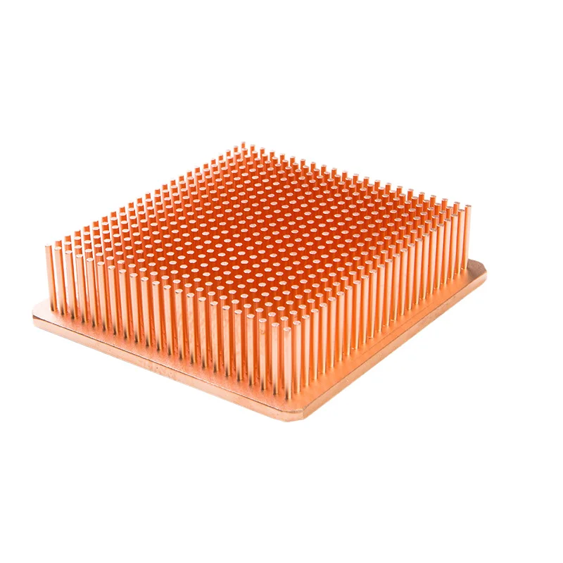 High Heat Conduction Radiator Computer Case Pin type  Copper  Heat Sink for Camera