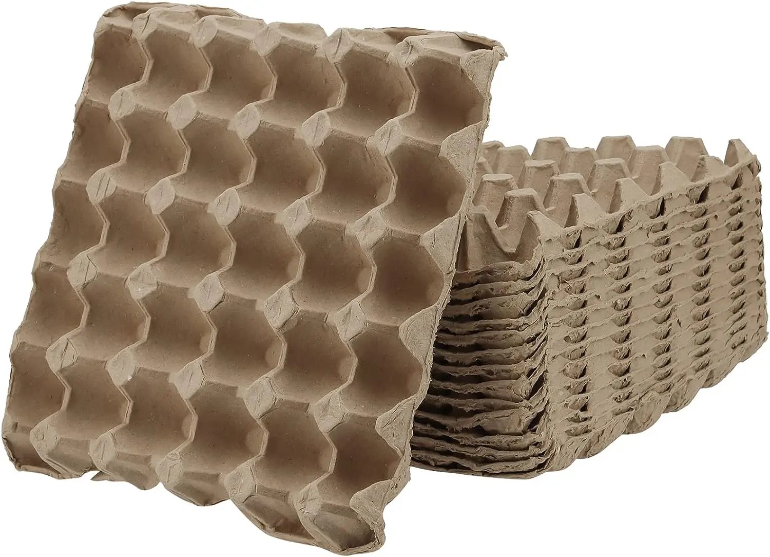 HOT SALE  Egg Carton for Farm Fresh Eggs, Recycled Paper Cardboard, Sturdy & Reusable