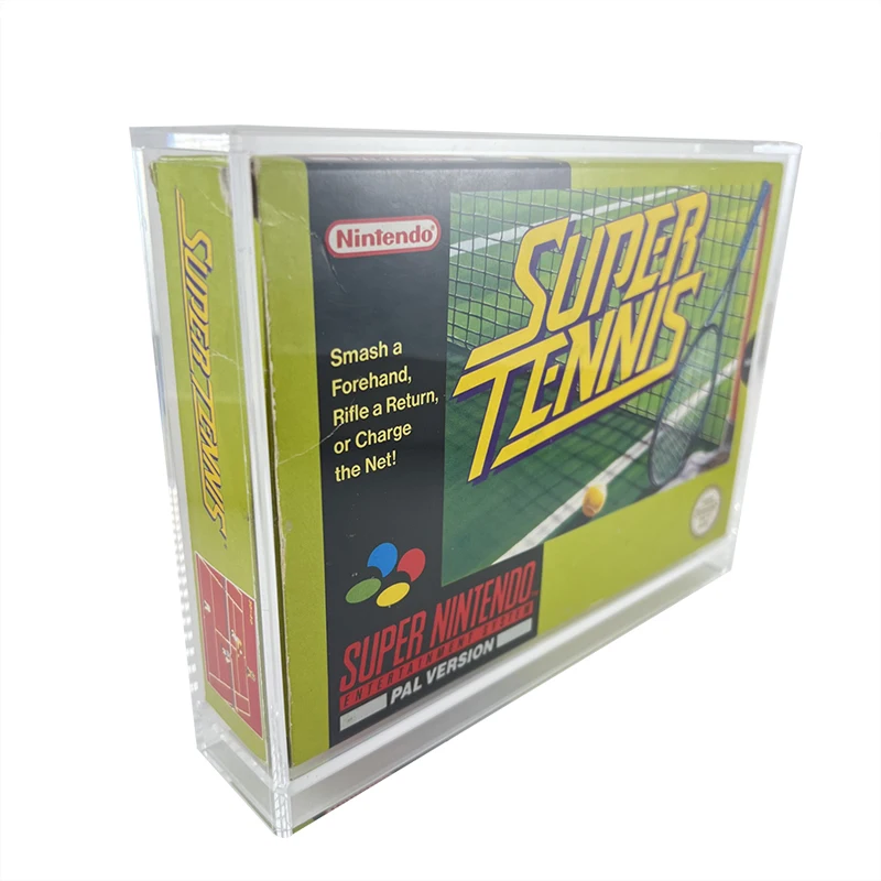 Пользовательские Nintendo SNES / N64 игровая Коробка Премиум акриловый чехол для дисплея