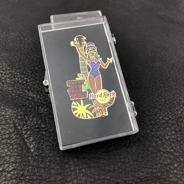 Custom High Quality USA Guitar Rock Metal Emblem Lapel Pins Badge