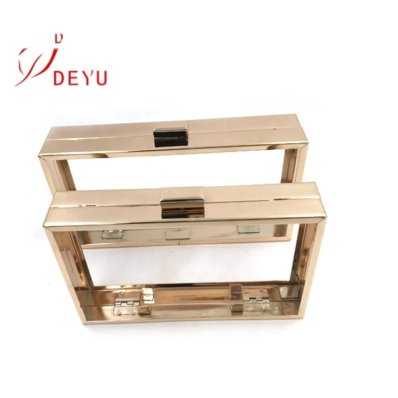 Wholesale Factory Clutch Frame Kiss Lock Box Clutch Frame Hardwre DIY Bag For Purse