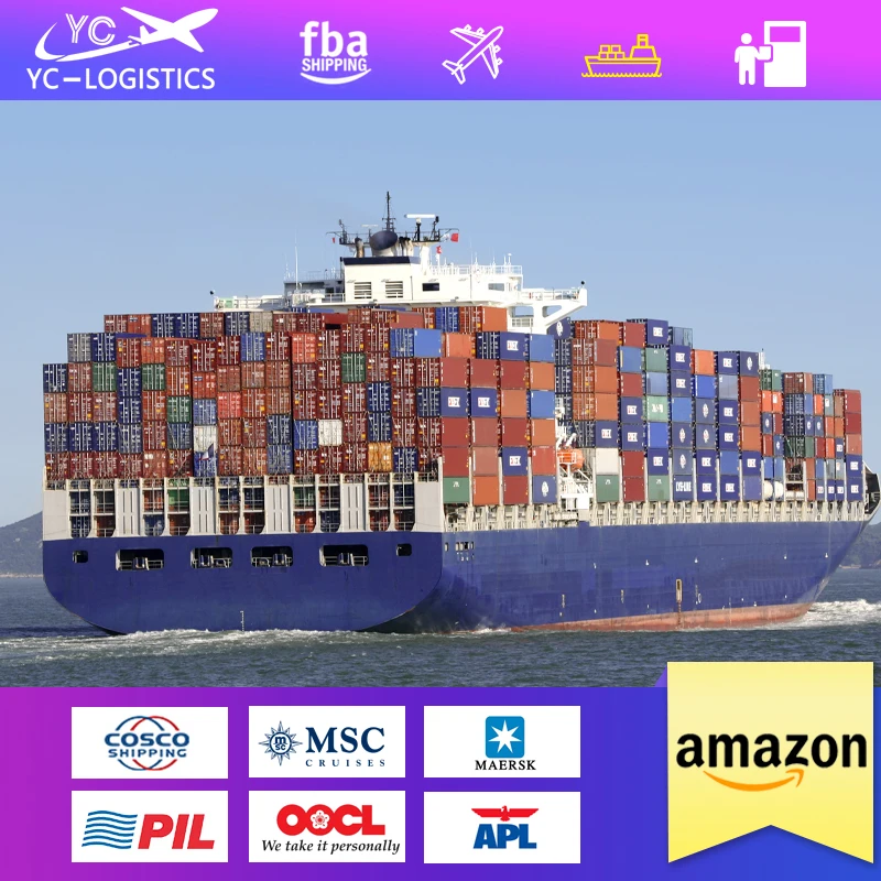  Экспедиторы грузов из Китая в США Морская доставка ddp Amazon fba от двери