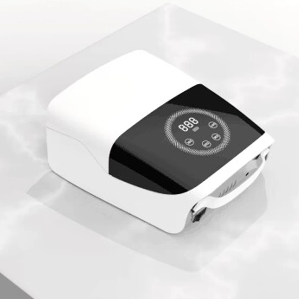 Professional rechargeable 132W cordless led uv nail lamp  uv polish light foot nail dryer