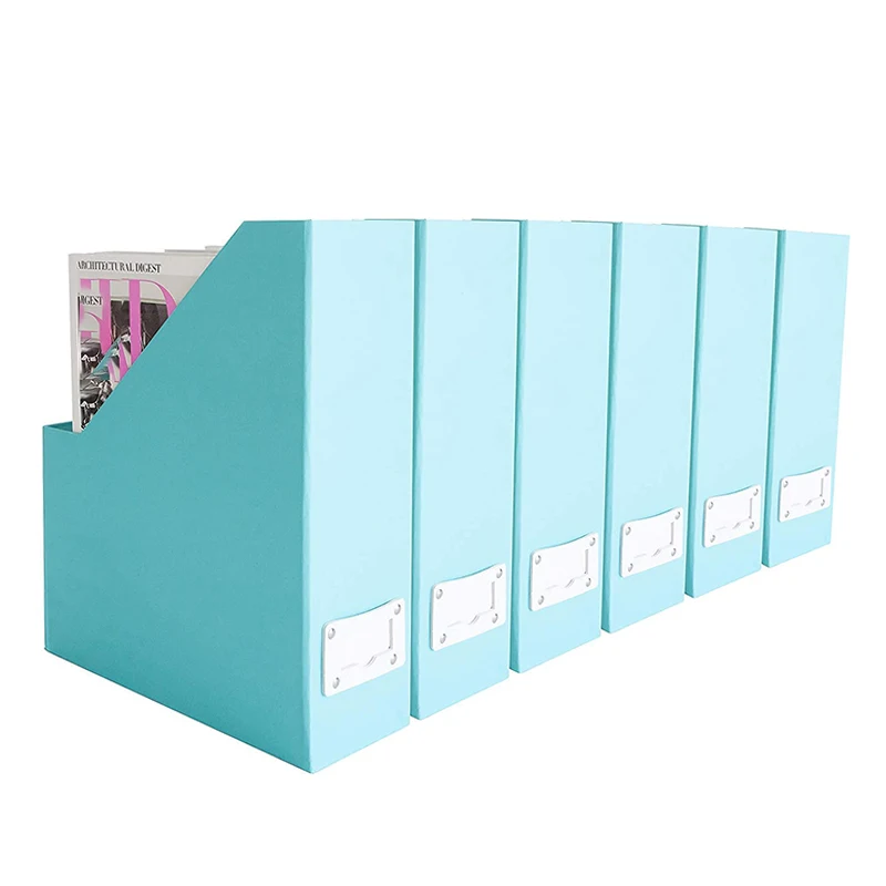Custom Design A5 Office Desktop Storage Rack Table Cardboard Pencil Documents Paper Organizer Box Set/holder