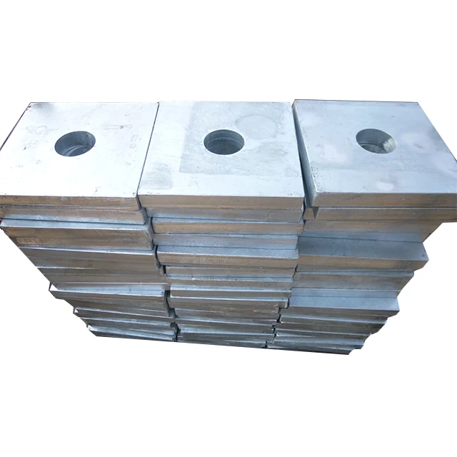 Коническая шайба класс 6,8 M12/оцинкованная квадратная коническая шайба горячего погружения, сталь