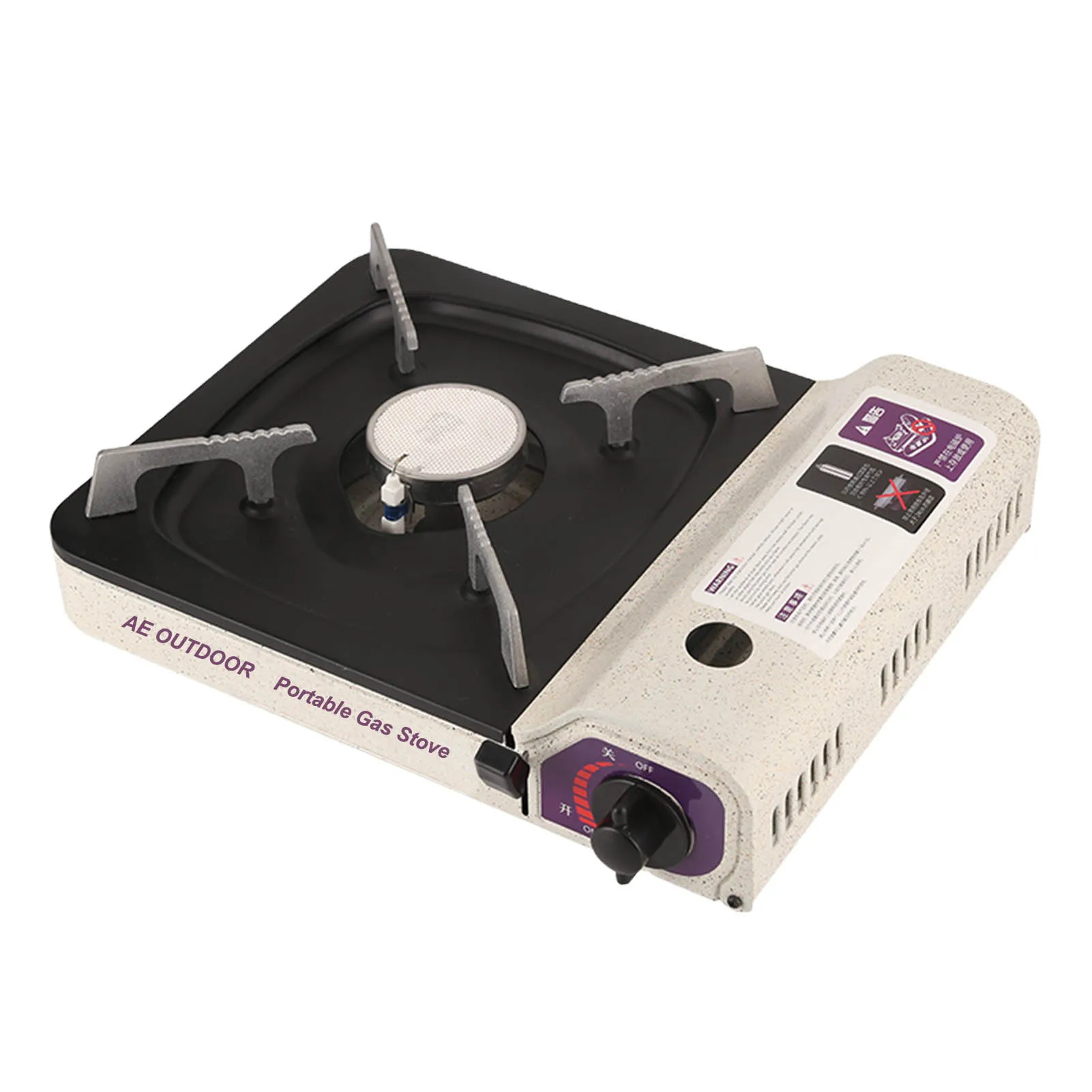 Durable Lightweight Gas Camping Stove Portable Outdoor Mini Single Burner Cooking Camping Stove