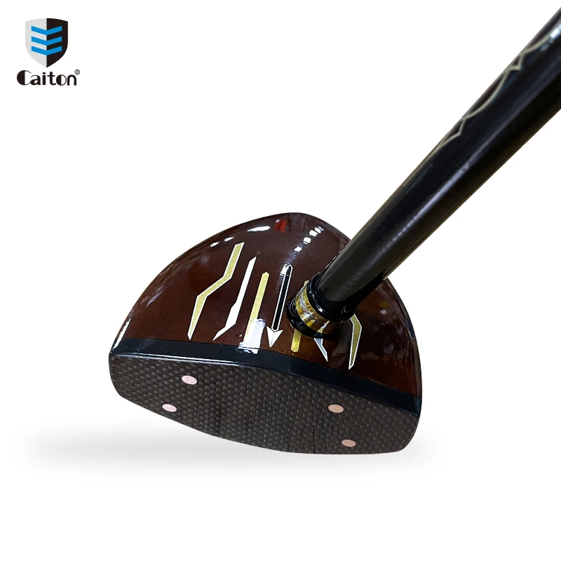 Caiton park golf maple wood golf putter custom logo carbon fiber golf clubs