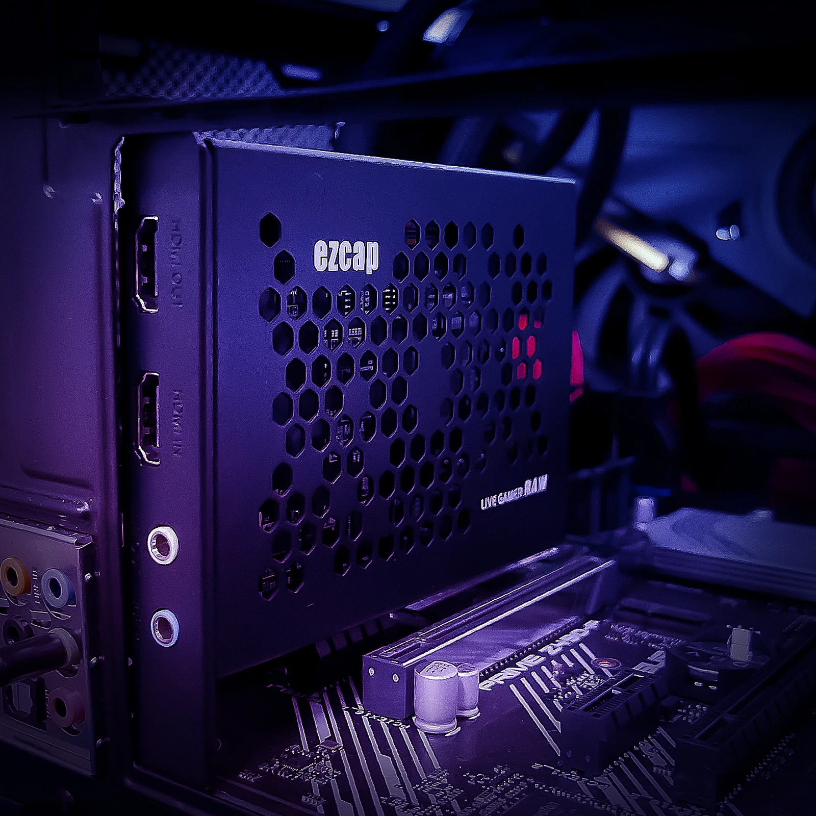 Ezcap324 Live Gamer RAW 4K HDMI HDR PCI-E HD коробка для захвата видео в реальном времени переключатель