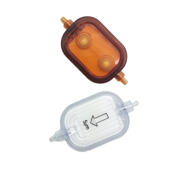 CE ISO13485 Disposable Medical Light-proof Precision Infusion Filter for IV Set