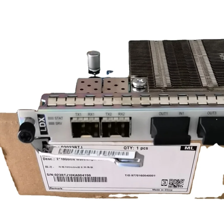 TNF2LDX OSN 1800 03023BTJ TNF2LDX TNF2LDGF2 LDX 2 канала 10 Гбит/с плата преобразования длины волны